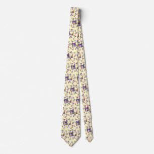 Vintage Mexican Fabric Print Tie