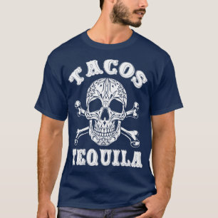 Vintage Mexican Tacos and Tequila T-Shirt