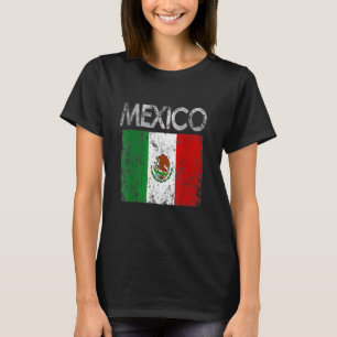 Vintage Mexico Mexican Flag Pride T-Shirt