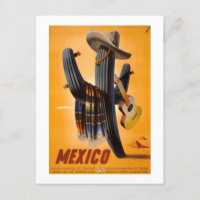 Vintage Mexico - Mexican Travel Tourism Advert