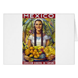 Vintage Mexico Travel Tourism Advertisement