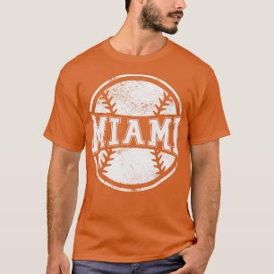 Vintage Miami Baseball Baseball Team Gift T-Shirt
