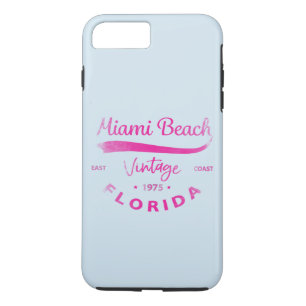 Vintage Miami Beach Florida Cool iPhone 7 Case