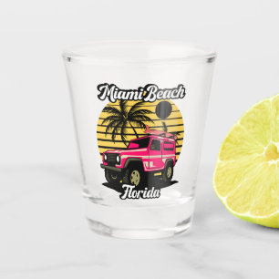 Vintage Miami Beach Florida Shot Glass