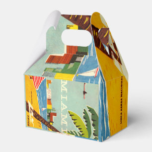 Vintage Miami Favour Box