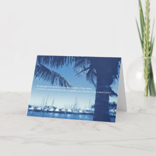 VINTAGE MIAMI Greeting Card