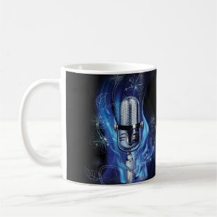 Vintage Microphone Coffee Mug