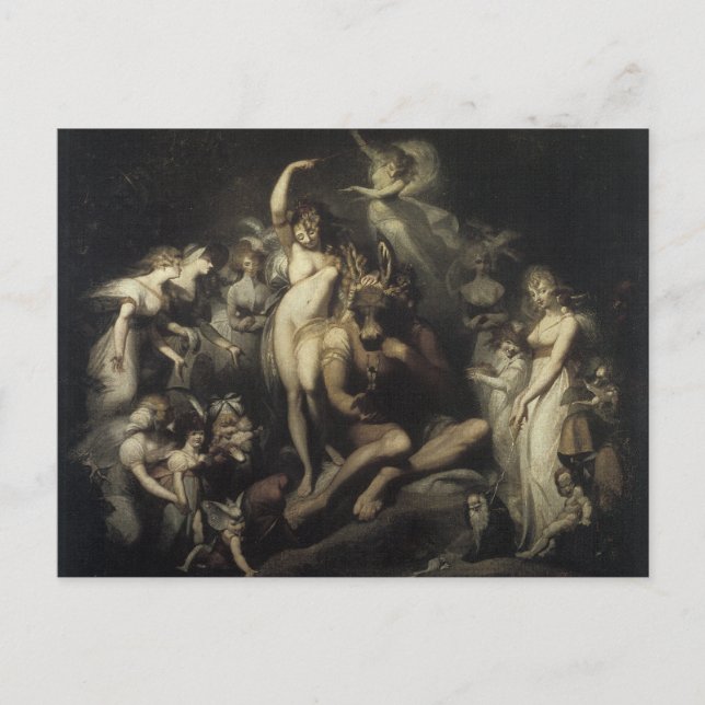 Vintage Mid-Summers Night Dream Postcard (Front)