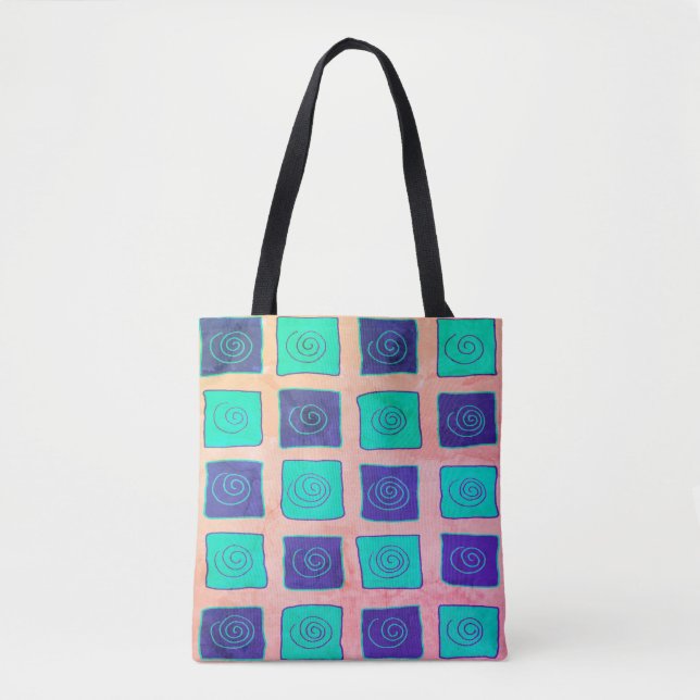 Vintage Migration Tote Bag (Front)