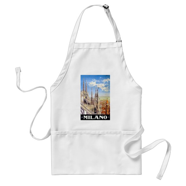 Vintage Milano Travel Standard Apron (Front)