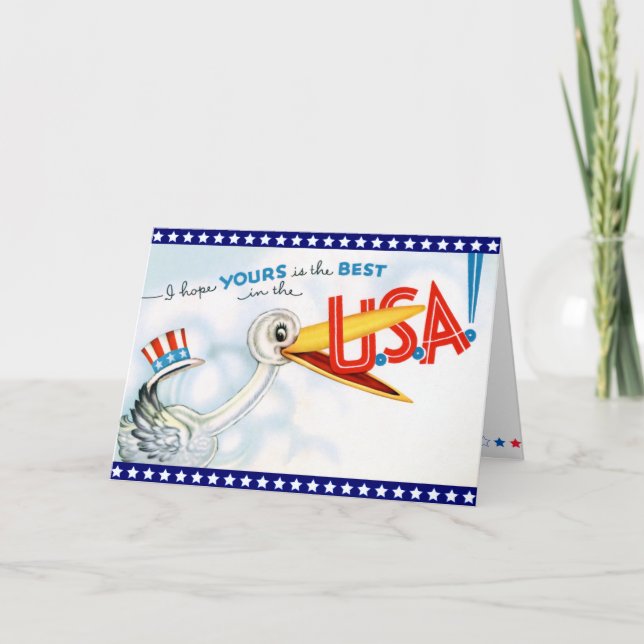 VIntage Military Birthday Card (Front)