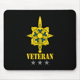 Vintage Military Intelligence Corps Shirt For Men  Mouse Pad