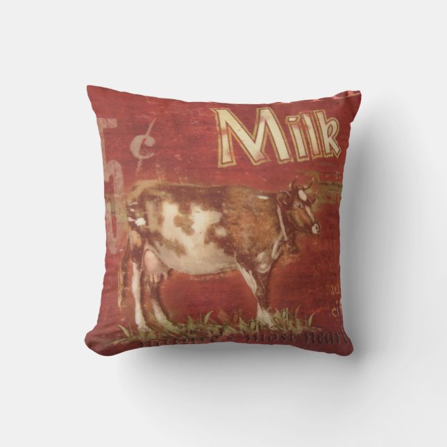 Vintage Milk Cushion (Front)