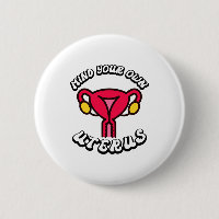 Vintage Mind Your Own Uterus Funny Feminist Gift