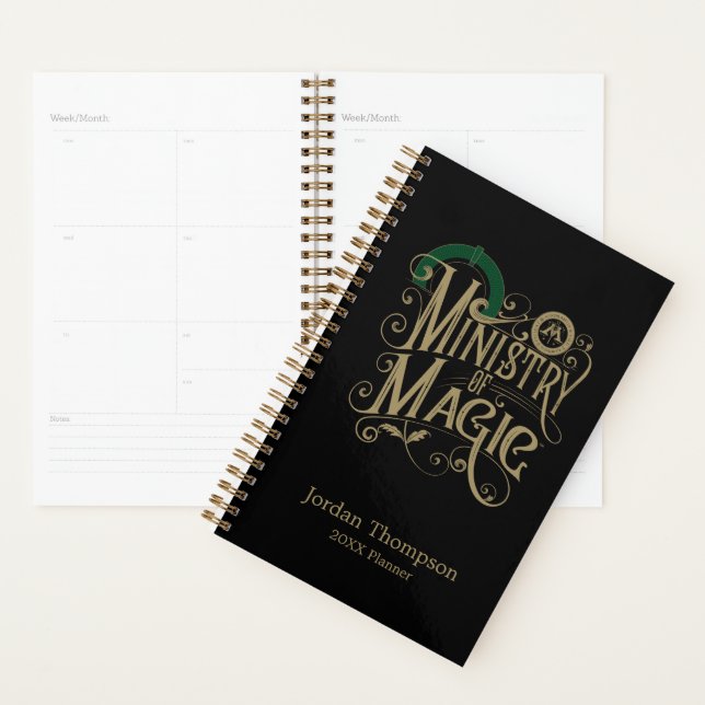 Vintage MINISTRY OF MAGIC™ Graphic Planner (Display)