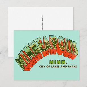 Vintage Minneapolis Postcard