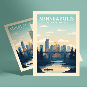 Vintage Minneapolis Postcard