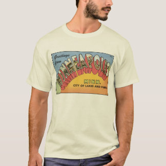 Vintage Minneapolis Postcard T-Shirt