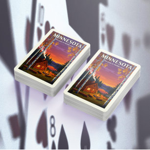 Vintage Minnesota Playing Cards