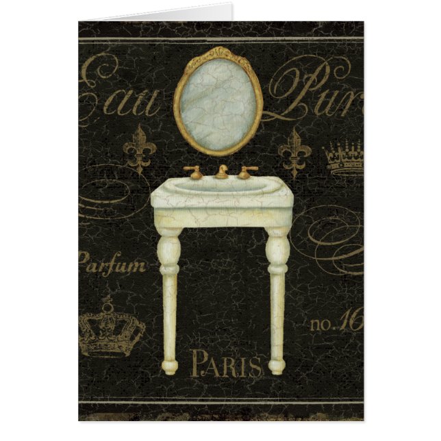 Vintage Mirror and Sink (Front)