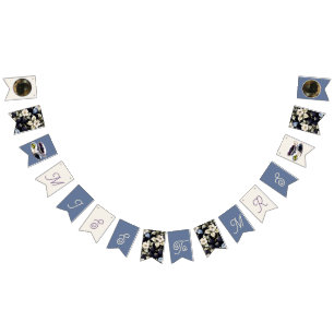 Vintage Miss to Mrs. Bridal Shower Afternoon Tea Bunting