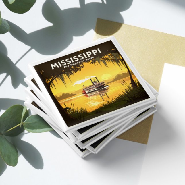 Vintage Mississippi Magnet (Creator Uploaded)