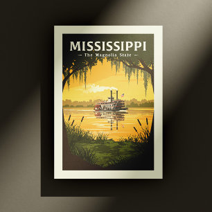 Vintage Mississippi Postcard