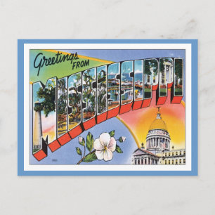 Vintage Mississippi Postcard