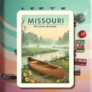 Vintage Missouri Magnet