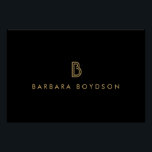 Vintage Modern Gold/Black Monogram Logo Download Poster<br><div class="desc">Elevate your brand with this poster print and downloadable logo art file, showcasing a sophisticated gold Art Deco monogram. This versatile logo allows you to personalise the text beneath the monogram, whether it's your name or business name, giving you the opportunity to create a distinct and memorable visual identity. The...</div>