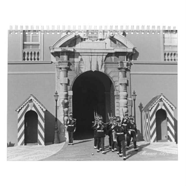 Vintage Monaco 1970 Calendar (Cover)