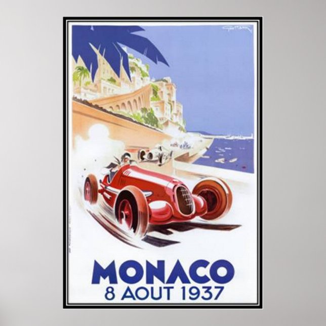 Vintage Monaco  - Poster (Front)