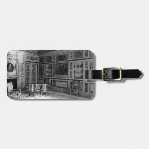Vintage Monaco Prince's palace Mazarin Room Luggage Tag