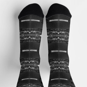 Vintage Monaco Principality fishermans port Socks