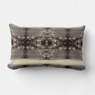Vintage Monaco Principality Monte Carlo port Throw Lumbar Cushion