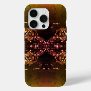 Vintage Monaco Principality port overview iPhone 15 Pro Case