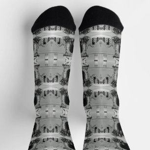 Vintage Monaco Principality princely palace Socks