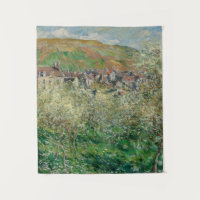 Vintage Monet 1879 Flowering Plum Trees