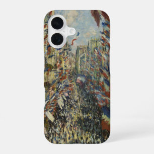 Vintage Monet French Flag Paris Street Art iPhone 16 Case
