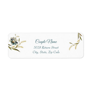 Vintage Monogram Floral Vine