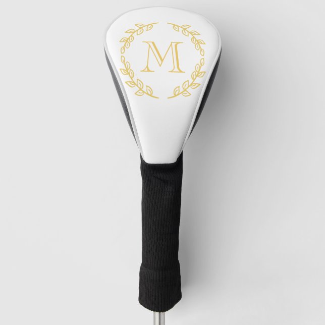 Vintage Monogram Golf Head Cover (Front)