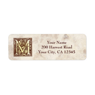Vintage Monogram M