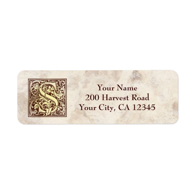 Vintage Monogram S (Front)