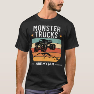 Vintage Monster Truck Are My Jam cool form T-Shirt