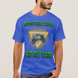 Vintage Monster Trucks are my Jam - Truck Boys Bir T-Shirt