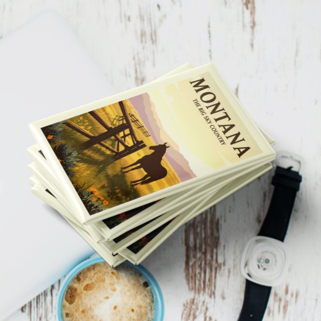  Vintage Montana Magnet (Creator Uploaded)