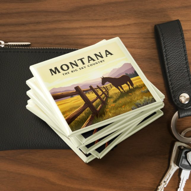  Vintage Montana Magnet (Creator Uploaded)