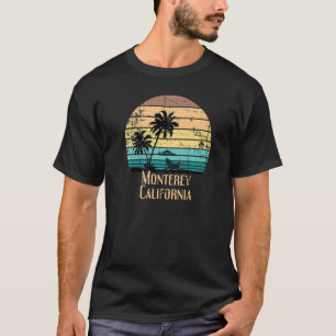 Vintage Monterey California Beach Souvenir Distre T-Shirt