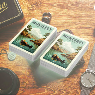 Vintage Monterey California Playing Cards
