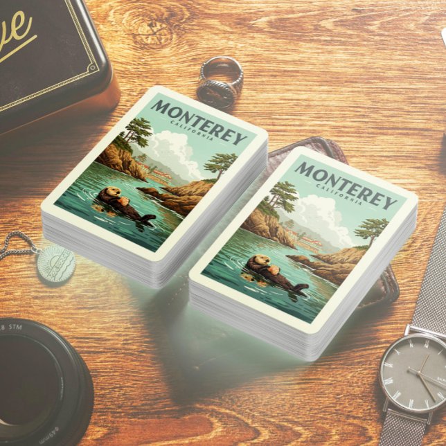 Vintage Monterey California Playing Cards (Creator Uploaded)